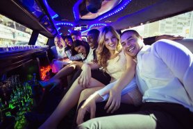 riding in a limousine in new york city for any occasion